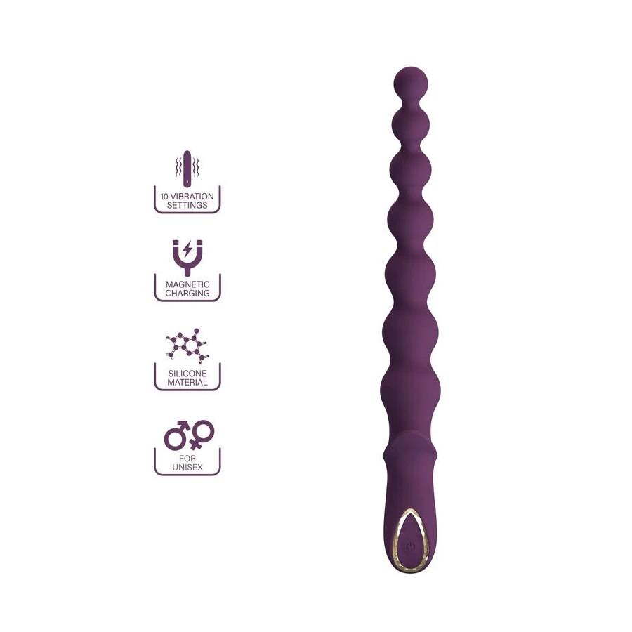 PRETTY LOVE - MADISON WIEDERAUFLADBARER ANALVIBRATOR MIT 10 FUNKTIONEN